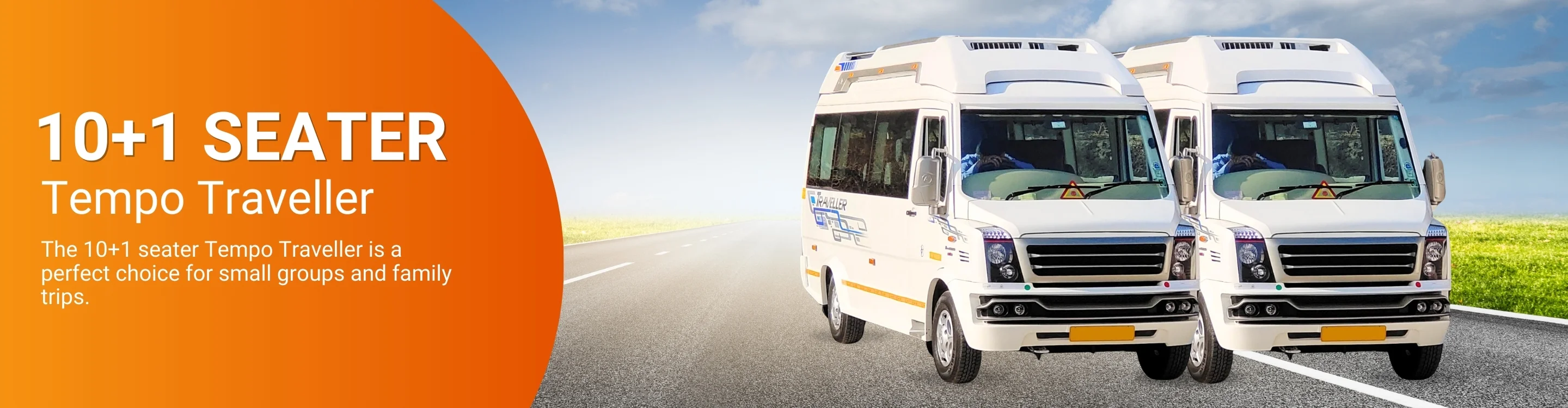 10+1 Seater Tempo Traveller